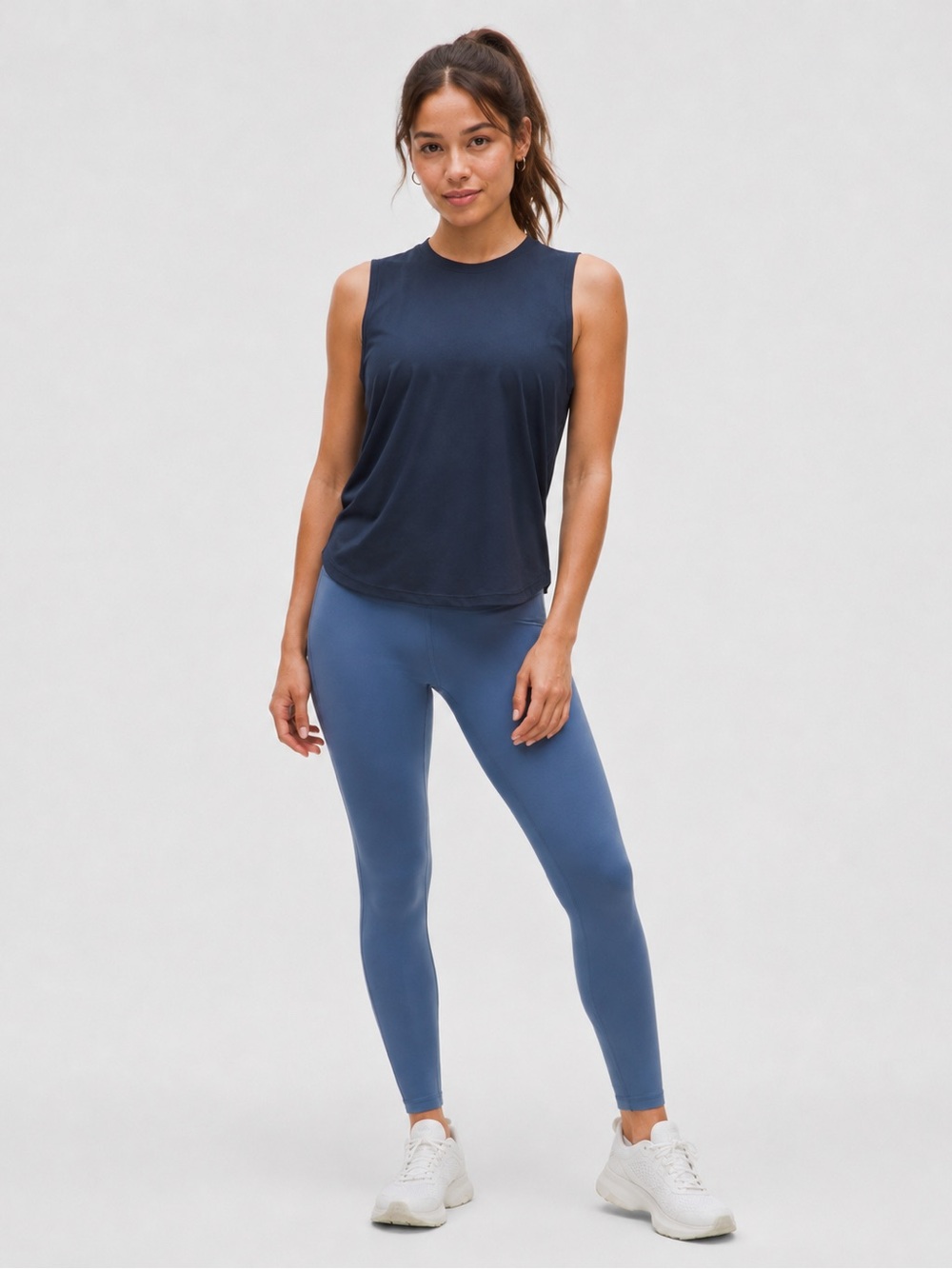 NWT Lululemon Lightweight Split-Back Training Tank Top Club Blue Size 6
